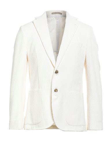 ELEVENTY Blazer Cream 100% Cotton