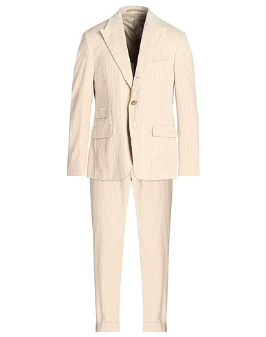 ELEVENTY Suits Beige 100% Cotton