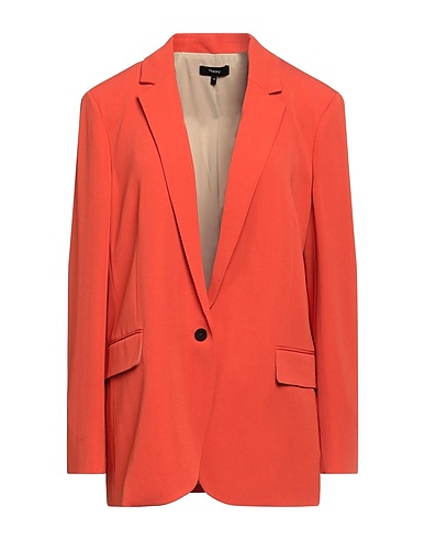 THEORY Blazer Rust 70% Triacetate, 30% Polyester