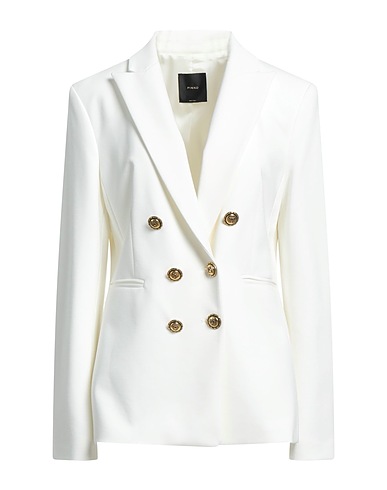PINKO Blazer White 67% Viscose, 28% Polyamide, 5% Elastane