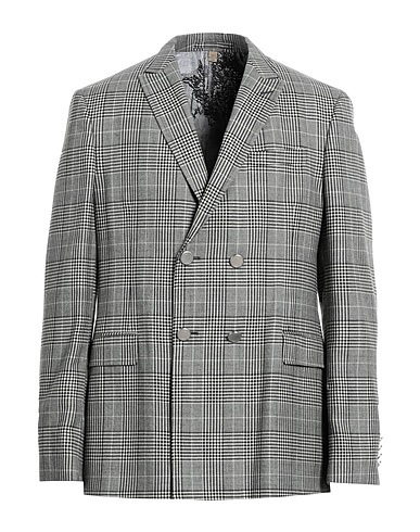 BURBERRY テーラードジャケット グレー ウール 100% / シルク