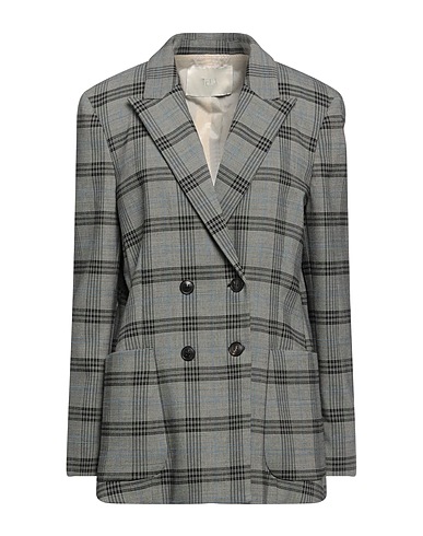 TELA Blazer Black 50% Polyester, 24% Viscose, 22% Virgin Wool, 2% Cotton, 2% Elastane