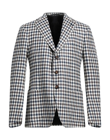 CESARE ATTOLINI Blazer Avorio 44% Lana, 23% Seta, 20% Lino, 9% Cotone, 4% Altre Fibre