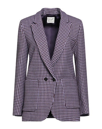 FORTE_FORTE Blazer Lilac 50% Acrylic, 50% Wool