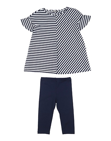 IL GUFO Kids’ co-ord Midnight blue 95% Cotton, 5% Elastane