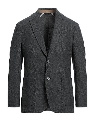 TOMBOLINI Blazer Lead 64% Cotton, 36% Wool