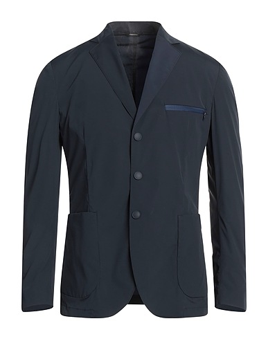 TOMBOLINI Blazer Midnight blue 92% Recycled polyamide, 8% Elastane