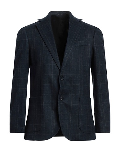HERMAN & SONS Blazer Blu notte 65% Viscosa, 30% Nylon, 5% Elastan
