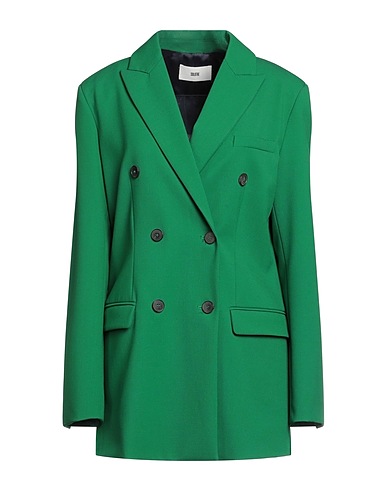 SOLOTRE Giacca Verde 53% Poliestere, 43% Lana, 4% Elastan