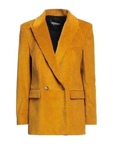 DONDUP Blazer Mustard 98% Cotton, 2% Elastane