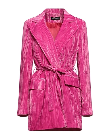VANESSA SCOTT Blazer Fuchsia 90% Polyester, 10% Elastane