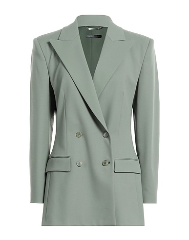 ALBERTA FERRETTI Blazer Sage green 96% Virgin Wool, 4% Elastane