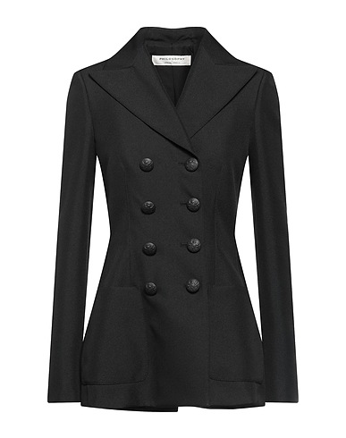 PHILOSOPHY di LORENZO SERAFINI Blazer Black 100% Polyester