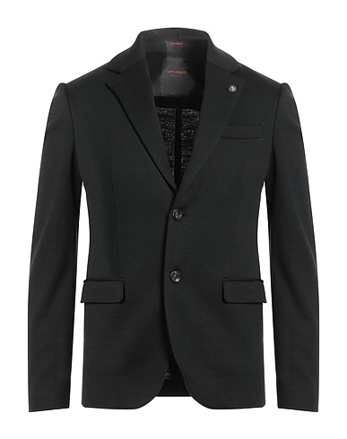 OFFICINA 36 Blazer Black 50% Wool, 50% Polyester