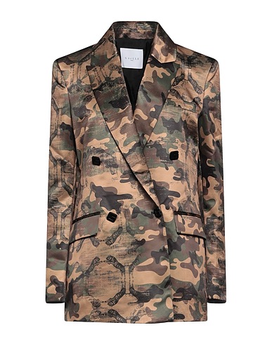 GAëLLE Paris Blazer Military green 100% Polyester