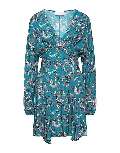 GAëLLE Paris Short dress Deep teal 100% Viscose