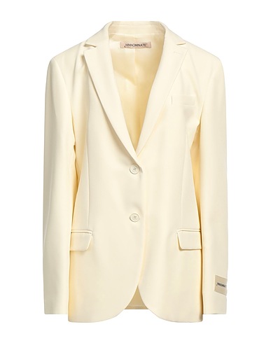 HINNOMINATE Blazer Cream 89% Polyester, 11% Elastane