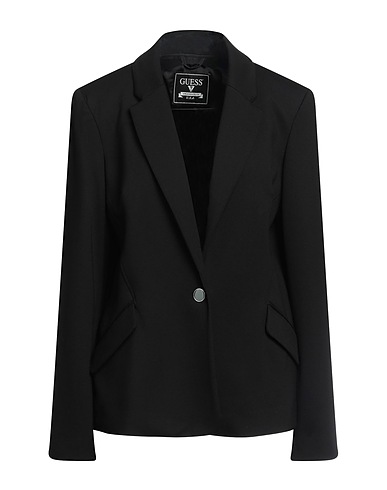 GUESS Giacca Nero 67% Viscosa, 28% Poliammide, 5% Elastan
