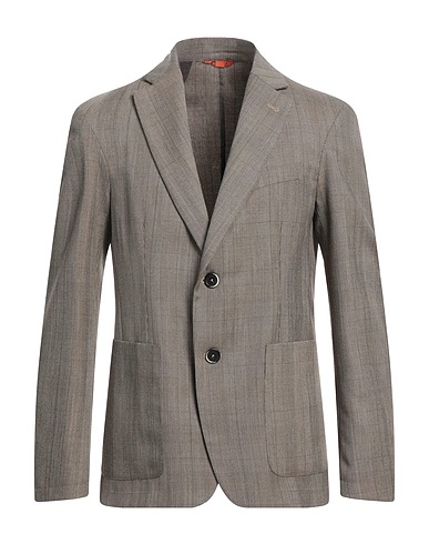 BARENA Blazer Dark brown 100% Virgin Wool