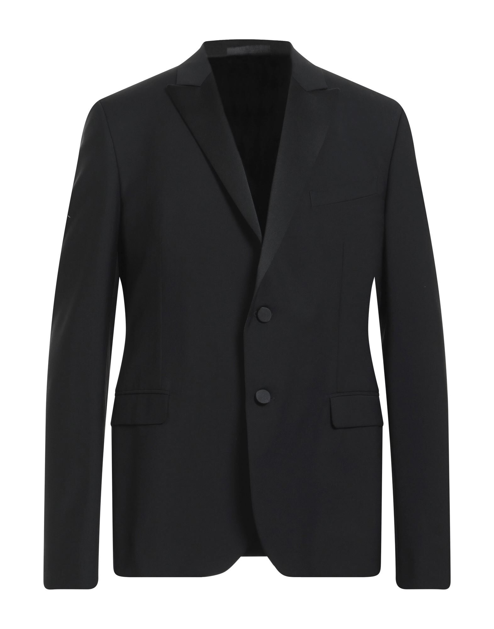 【関税&送料込】Valentino Garavani Black Wool Blazer VALENTINO GARAVANI Embellished double-breasted wool-blend