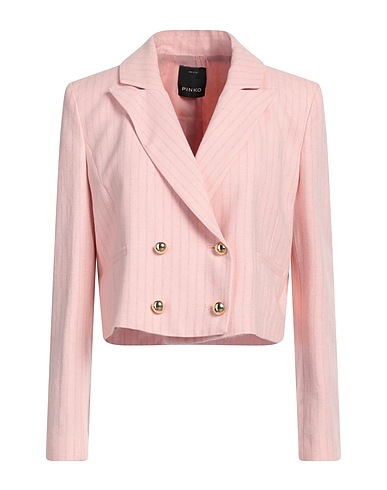 PINKO Blazer Pink 55% Cotton, 35% Viscose, 10% Polyester