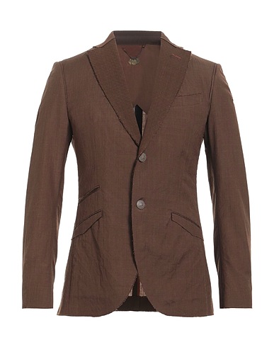 MAURIZIO MIRI Blazer Marrone 100% Altre Fibre