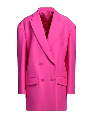 VALENTINO GARAVANI テーラードジャケット フューシャ バージンウール 65% / シルク 35%