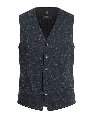 ASFALTO Panciotto Blu notte 64% Poliestere, 32% Viscosa, 3% Elastan, 1% Cotone