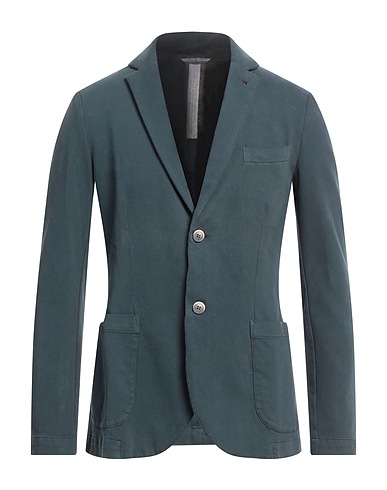 MASON'S Blazer Midnight blue 98% Cotton, 2% Elastane
