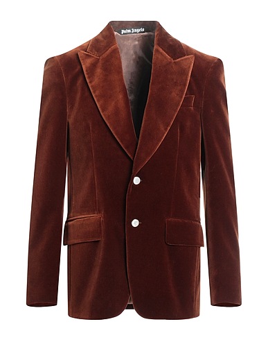 PALM ANGELS Blazer Brown 100% Cotton
