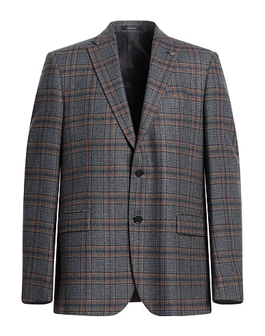 ANGELO NARDELLI Blazer Navy blue 50% Virgin Wool, 37% Viscose, 13% Polyamide