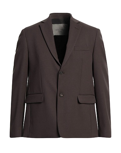 FRANKIE MORELLO Blazers Dunkelbraun 53% Polyester, 43% Wolle, 4% Andere Fasern