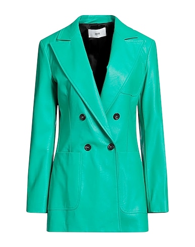 SOLOTRE Blazer Green 55% Polyurethane, 45% Viscose