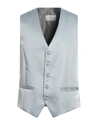 CITY TIME Waistcoat Light grey 100% Polyester