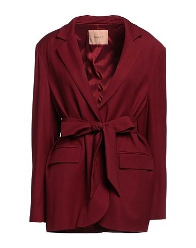 TWINSET Blazer Garnet 79% Viscose, 18% Wool, 3% Elastane