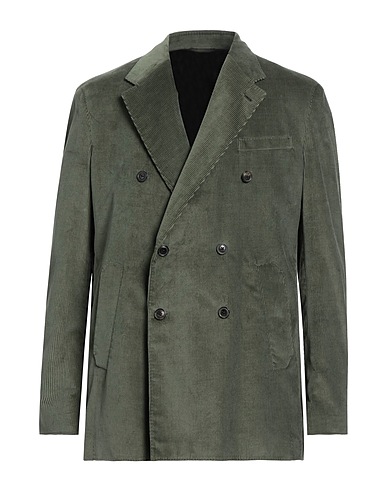 BRETT JOHNSON Blazer Verde militare 100% Cotone