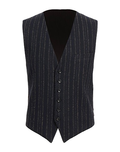 REVERES 1949 Waistcoat Midnight blue 49% Cotton, 35% Wool, 13% Polyamide, 3% Other Fibres