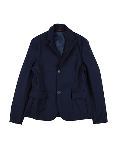 FAY Veste Bleu nuit 84% Laine vierge, 16% Laine mohair, Polyester