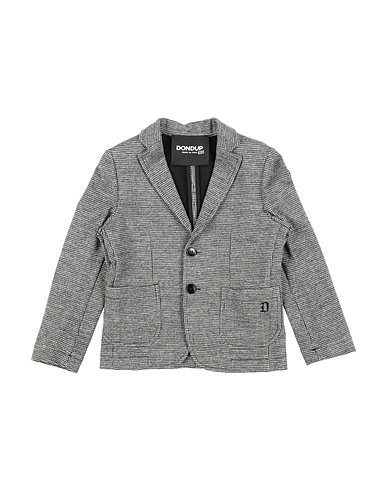 DONDUP Blazer Black 70% Viscose, 24% Polyamide, 6% Elastane