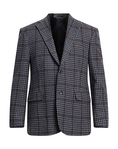 STEVE&COLLINS Blazer Navy blue 100% Virgin Wool