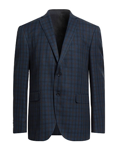 STEVE&COLLINS Blazer Midnight blue 65% Polyester, 29% Viscose, 6% Wool
