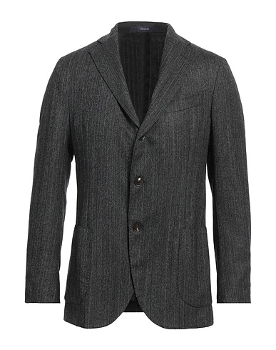 DRUMOHR Blazer Antracite 96% Lana Vergine, 2% Cotone, 2% Elastan
