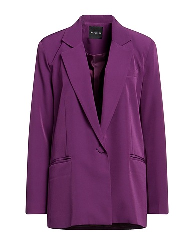 ACTUALEE Giacca Viola 88% Poliestere, 12% Elastan