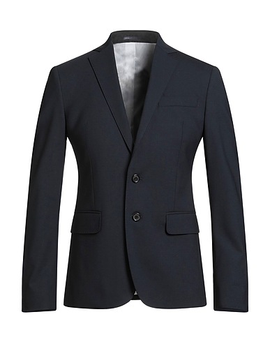 DSQUARED2 Blazer Midnight blue 95% Virgin Wool, 5% Elastane