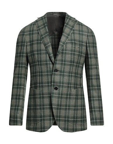 GIAMPAOLO Blazer Military green 100% Cashmere