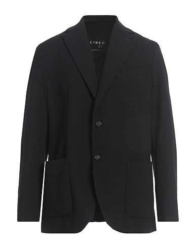 CIRCOLO 1901 Blazer Black 98% Virgin Wool, 2% Elastane