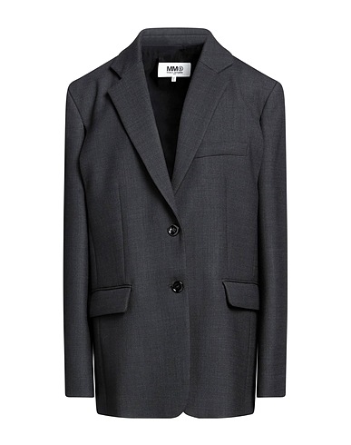 MM6 MAISON MARGIELA Blazer Charcoal 54% Polyester, 44% Virgin Wool, 2% Elastane