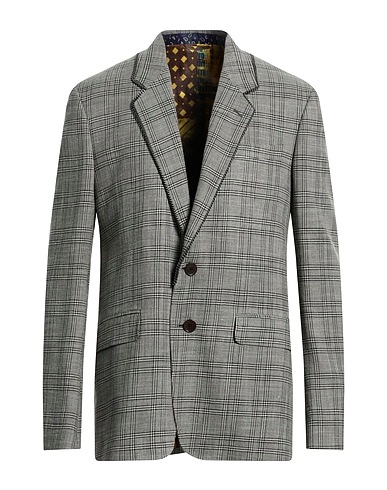 ETRO Blazer Grey 56% Wool, 25% Viscose, 19% Linen
