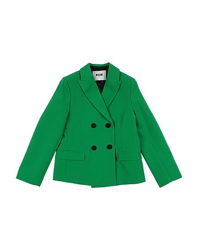 MSGM Blazer Green 95% Polyester, 5% Elastane