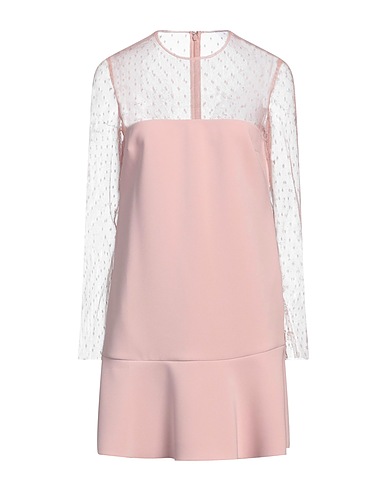 REDValentino Short dress Light pink 93% Polyester, 7% Elastane